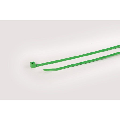 HellermannTyton - Kabelbinder T50R PA66 GN 100 200x4,6mm − 100 Stück