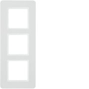 Berker - Abdeckrahmen Rahmen 3f. pws/samt 10136189