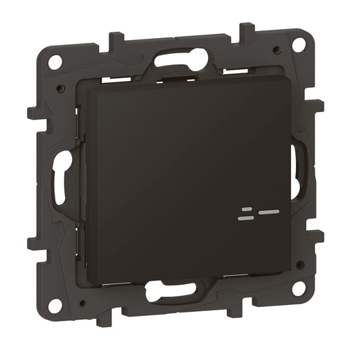 Legrand - Funksender Wandsender Licht 1-Fach Legrand 863806 Schwarz