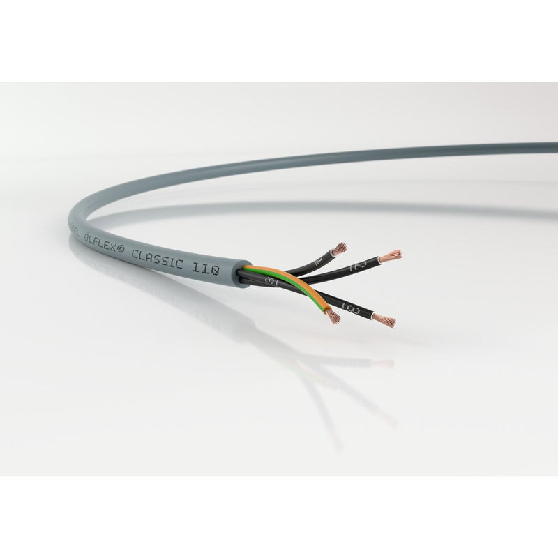 Lapp Kabel&Leitung - Energiekabel < 1 kV, für ortsveränderlichen Einsatz ÖLFLEX CLASSIC 110 4G0,5 1119004/1000 − 1000 Meter