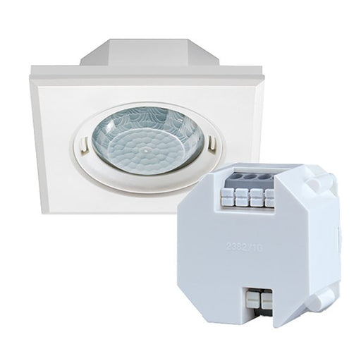 ESYLUX - Bussystem-Bewegungsmelder Design-Präsenzmelder PD-FLAT #EP10428715 DALI