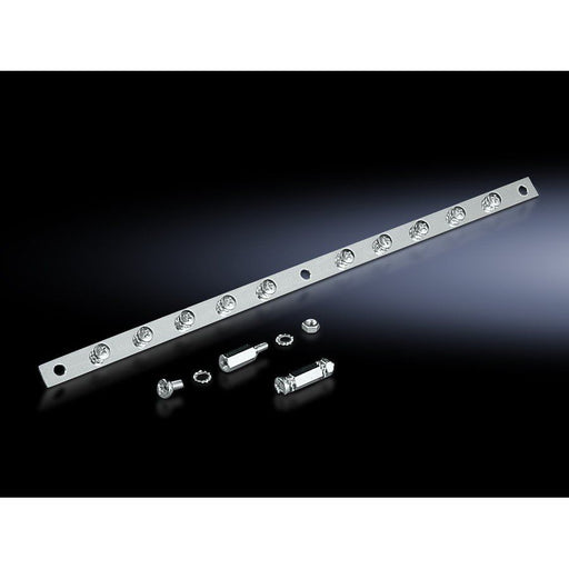 Rittal - Erdungsschiene für Verteiler Schirmschiene PS 2413.550 B=550mm