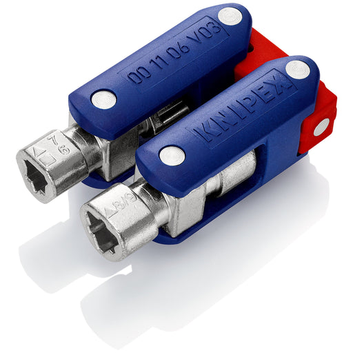 Knipex - Schlüssel für Gehäuse/Schränke Schaltschrankschlüssel 00 11 06 V03 DoublejointKey 62x34