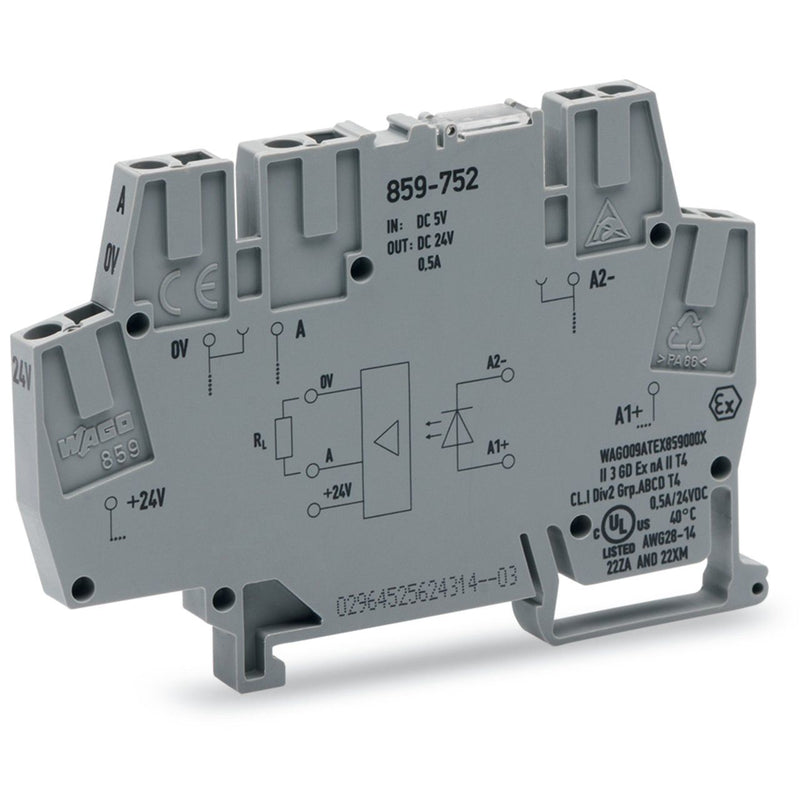 WAGO - Optokoppler Optokopplermodul 859-735 − 10 Stück