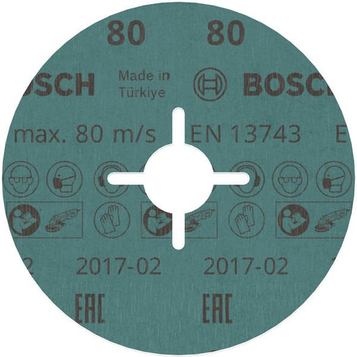 Bosch - Trenn-/Schleifscheibe PRO R780 Fiberscheibe, 2608621607 115 mm, G80