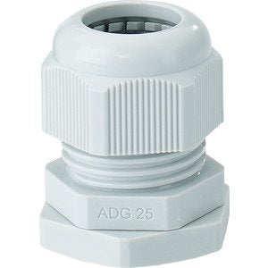Hensel - Kabelverschraubung Anbau-Kabelstutzen ADG 25 IP 66, M 25 − 20 Stück