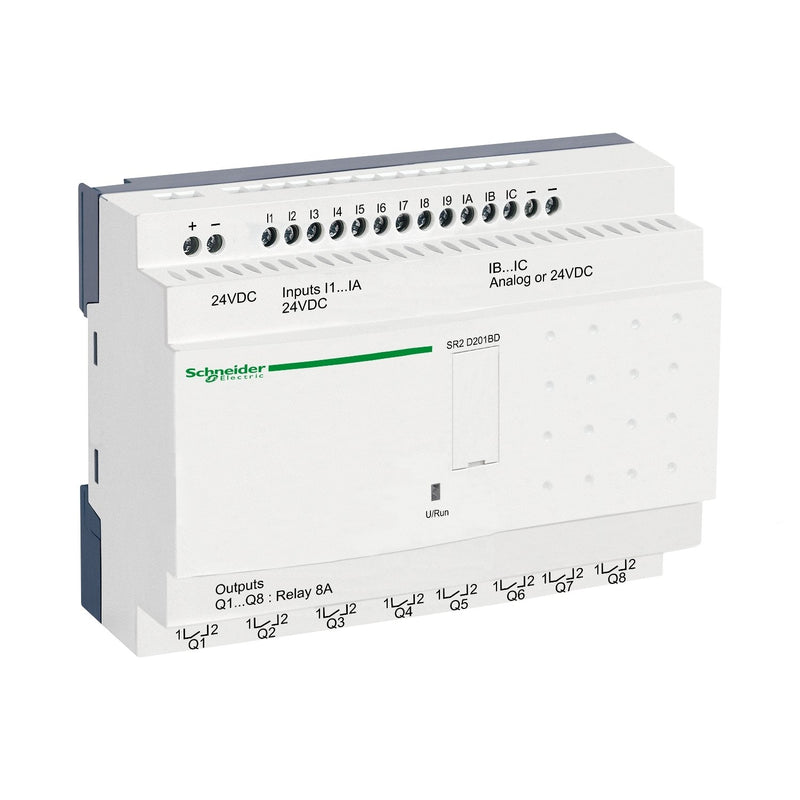 Schneider Electric - Logikmodul Zelio Logic SR2D201BD 20 E/A 24VDC