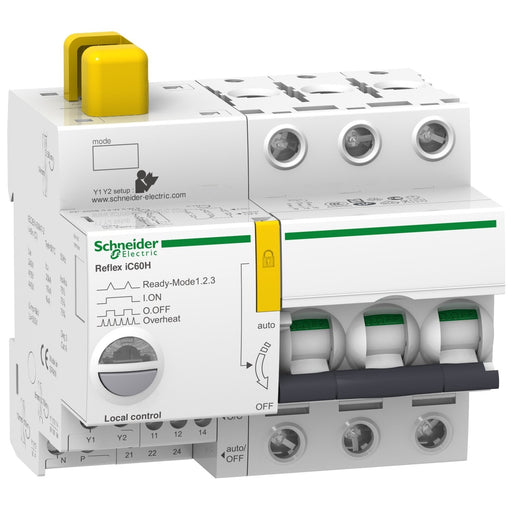 Schneider Electric - Leitungsschutzschalter mit Zusatzeinrichtung Leistungsschalter A9C65325 25A 3P C TI24