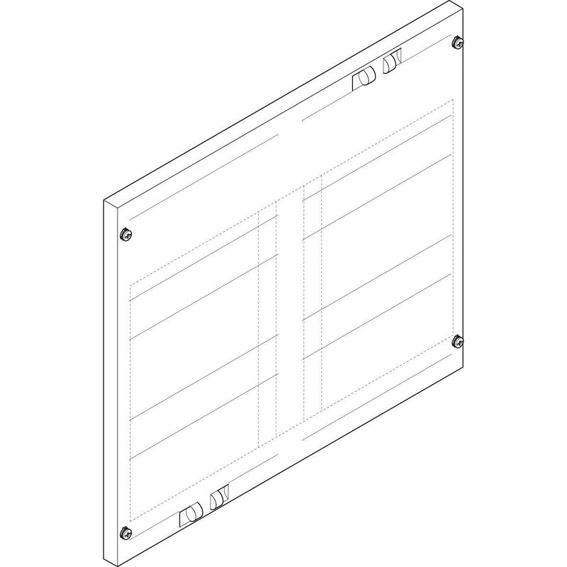 ABN - Abdeckung für Verteilerfeld Abdeckplatte FAP23722N 500x450mm 2FB/3RE