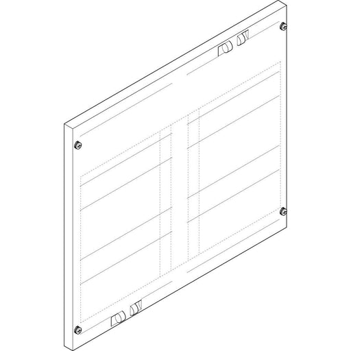 ABN - Abdeckung für Verteilerfeld Abdeckplatte FAP23722N 500x450mm 2FB/3RE