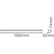 Ledvance - Lichtleiste LED-Lichtleiste 1,5m LNUOP150048WCPSWT ML, MC