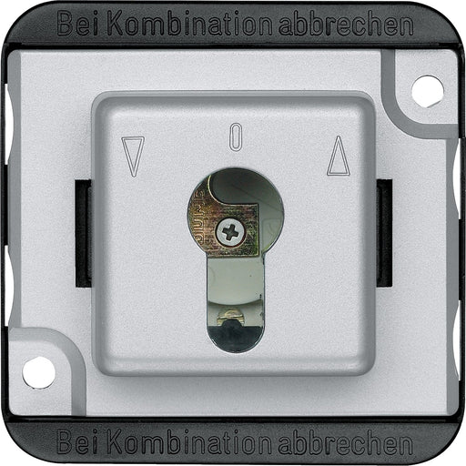 Merten - Jalousieschalter/-taster Rollladentaster-Einsatz si 318860 für Schließzylinder