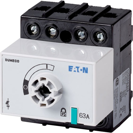Eaton - Lasttrennschalter Lasttrennschalter 4polig DMM-63/4-SK#1314158 63A Vertikalanschl.