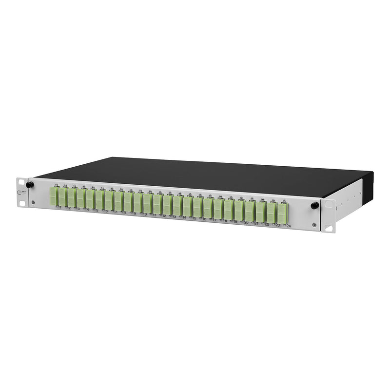 Metz Connect - Patchpanel LWL OpDAT slide Patchfeld VIK 150260BM24-E 24xSC-D OM5