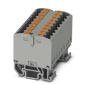Phoenix Contact - Durchgangs-Reihenklemme Verteilerblock PTFIX 18X2,5#3274144 − 8 Stück