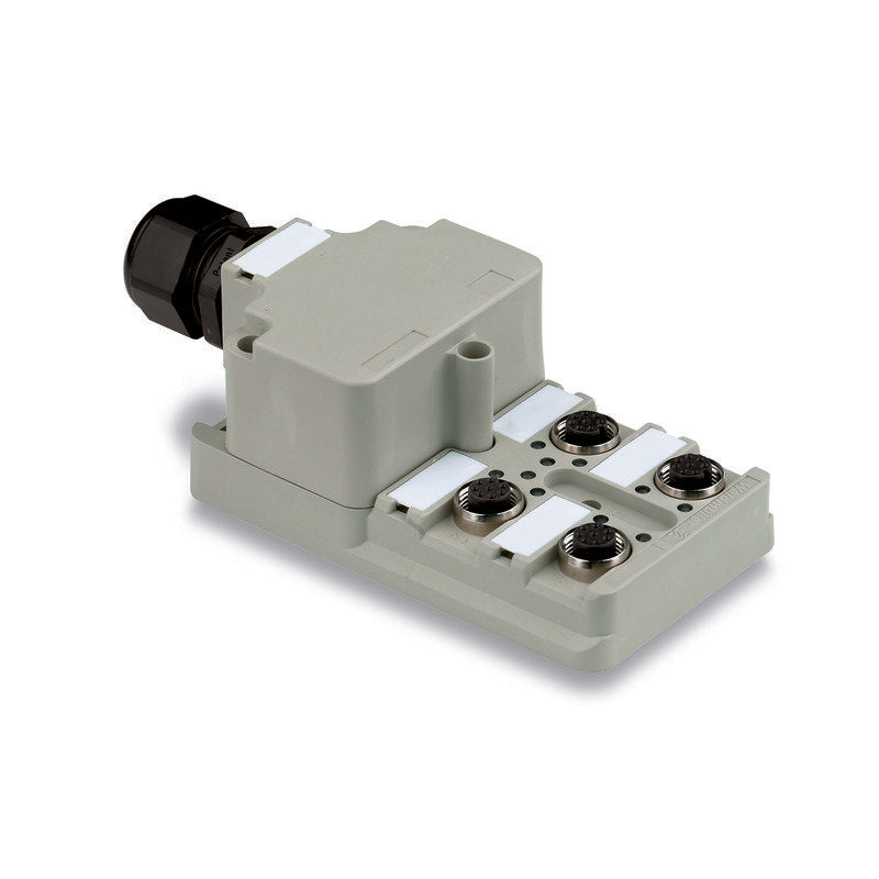 Weidmüller - Passiver Sensor-/Aktor-Verteiler (ohne Leitung) Sensor-Aktor-Verteiler SAI-4-M 5P M12