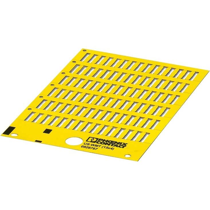 Phoenix Contact - Kabelmarkierungssystem Kabelmarker US-WMT (15X4) YE − 10 Stück