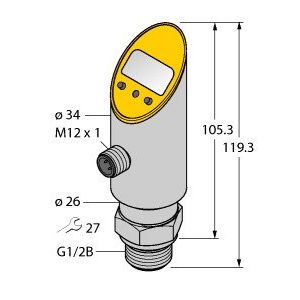 Turck - Druckschalter Drucksensor PS250R-609 #6833052 frontbündig