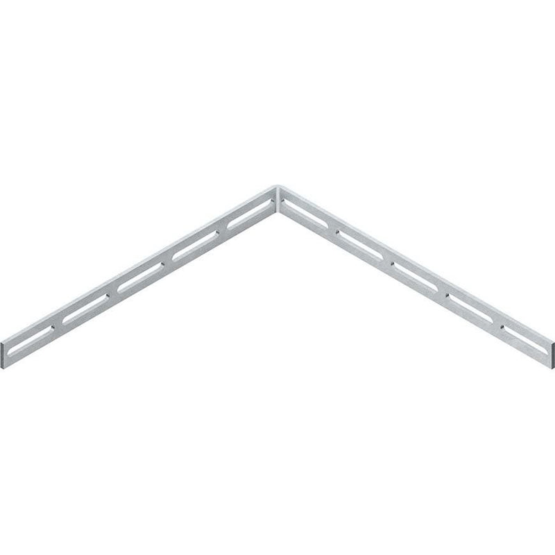 Niedax - Winkelansatzstück für Gitterrinne Gitterrinnenwinkel GRWV 20/250 G HxB 20x250mm