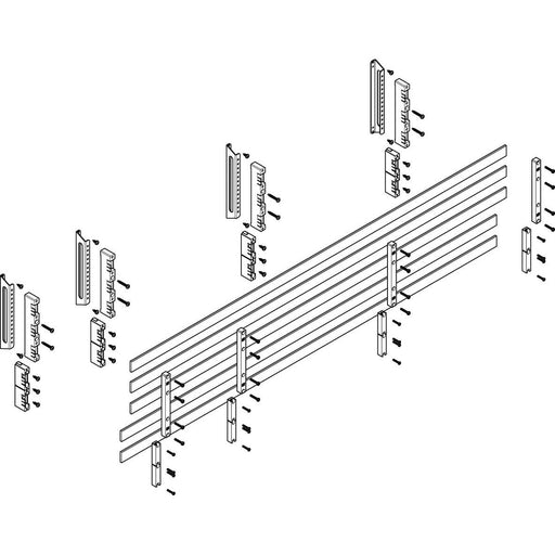 ABN - Verteilerfeld für Installationsverteiler Sammelschienen-Modul MTSC53645 tief 5FB/3RE