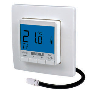 Eberle Controls - Raumthermostat/Uhrenthermostat UP-Thermostat FIT np 3L / blau