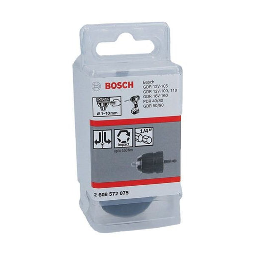 Bosch - Bohrfutter Schnellspannbohrfutter bis 2608572075 10 mm 1 - 10 mm