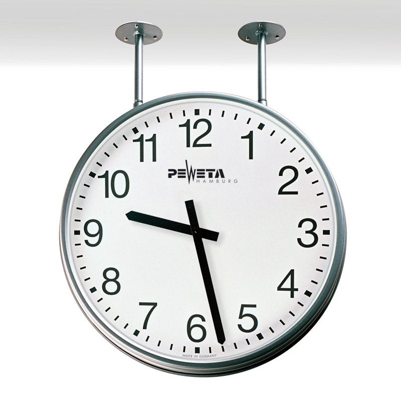 Peweta - Uhr Außenuhr als Funkuhr 52.732.513 230V,D=546mm