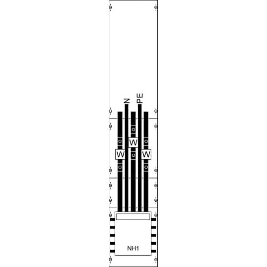Striebel&John - Zählerfeld Wandlerfeld KA4057 kpl. BH5