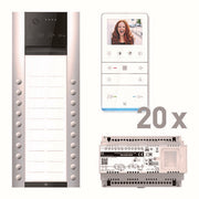 TCS Tür Control - Türsprech-Set video:pack AVA630220 PVAF202/003 IVW6511 20WE AP