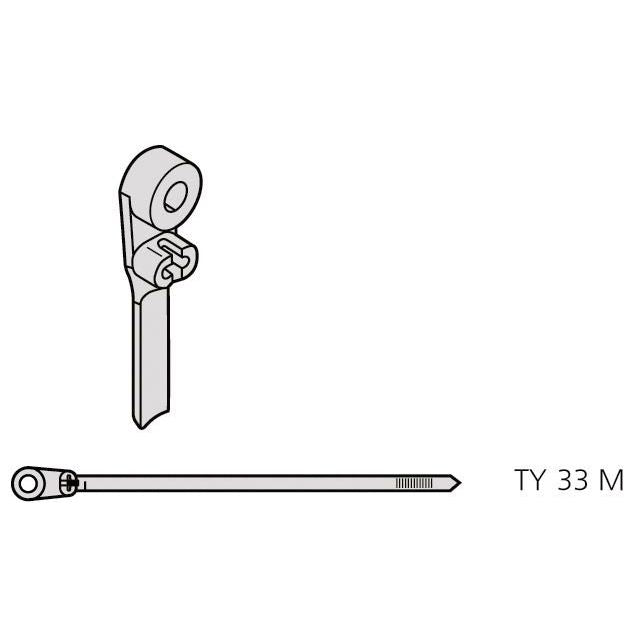 Lapp Zubehör - Kabelbinder Kabelbinder-TY-RAP-TY-35-M 61715540 198X4,7-NA − 1000 Stück