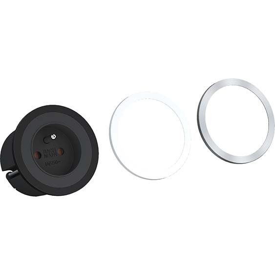 Bachmann - Multi-Tischsteckdose PIX Steckdosenleiste 926.003 1xUTE 2,0m AEH