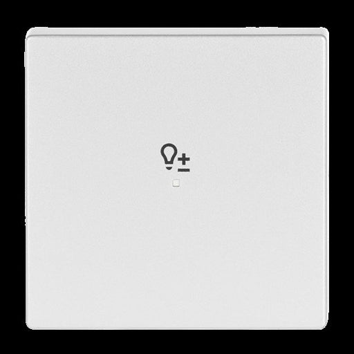 Busch-Jaeger - Bussystem-Tastwippe Wippe 1-f Symbol Dimmer 6234-10-83 alusilber