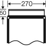 Hensel - Einführungsflansch für Kleingehäuse/Schaltschrank Anbauflansch FP FM 232