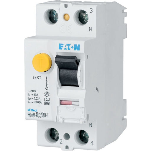 Eaton - Fehlerstrom-Schutzschalter FI-Schalter FRCMM-40/2/003-G/F 40A, 2p, 30mA