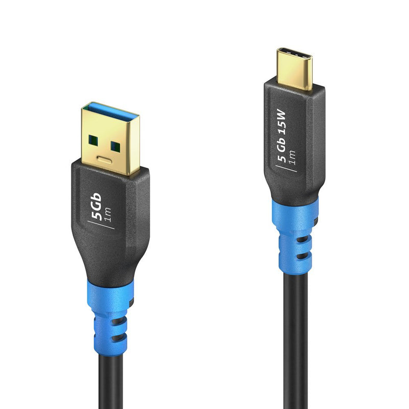 PureLink - PC-Kabel USB-C>A Kabel 1m FI-U320-010 FlexInstall