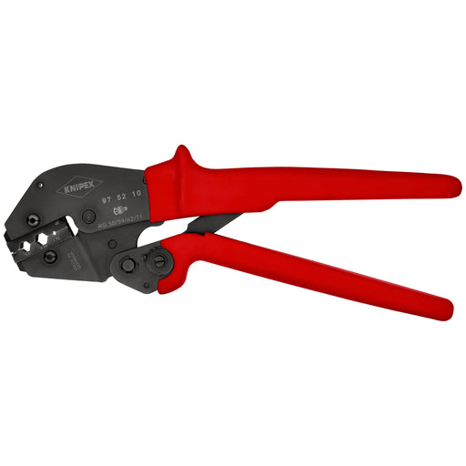 Knipex - Presswerkzeug Kabelschuhe/Verbinder, Aderendhülsen, Schirmanschluss Crimpzange 97 52 10 250mm