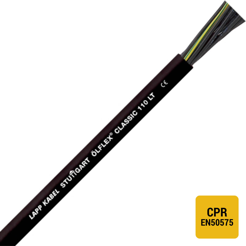 Lapp Kabel&Leitung - Energiekabel < 1 kV, für ortsveränderlichen Einsatz ÖLFLEX CLASSIC 110 LT 1120733/1000 4X0,75 − 1000 Meter