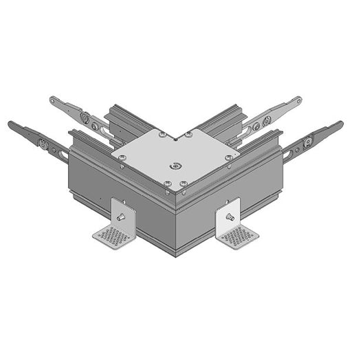 LTS Licht&Leuchten - Mechanisches Zubehör/Ersatzteile für Leuchten Eckrahmen LK-Z 045.003.90 TRI