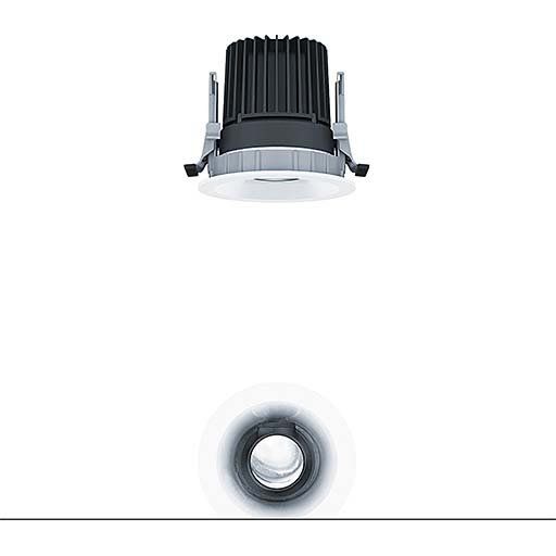 Zumtobel Group - Downlight/Strahler/Flutlicht LED-Downlight PANOS INF #60817507 4000K