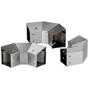nVent Hoffman - Bogen für Kabelrinne 90 ELB FRT CVR SLOPED NO CTS44EFCNT90SS TABS