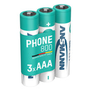 Ansmann - Akku Micro DECT-Telefon 5030142 VE3 Bli NiMH AAA 800mAh
