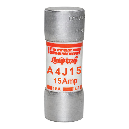 Mersen - Zylindrische Sicherung Sicherungseinsatz Class J A4J15 F A4J 21x57 15A − 10 Stück
