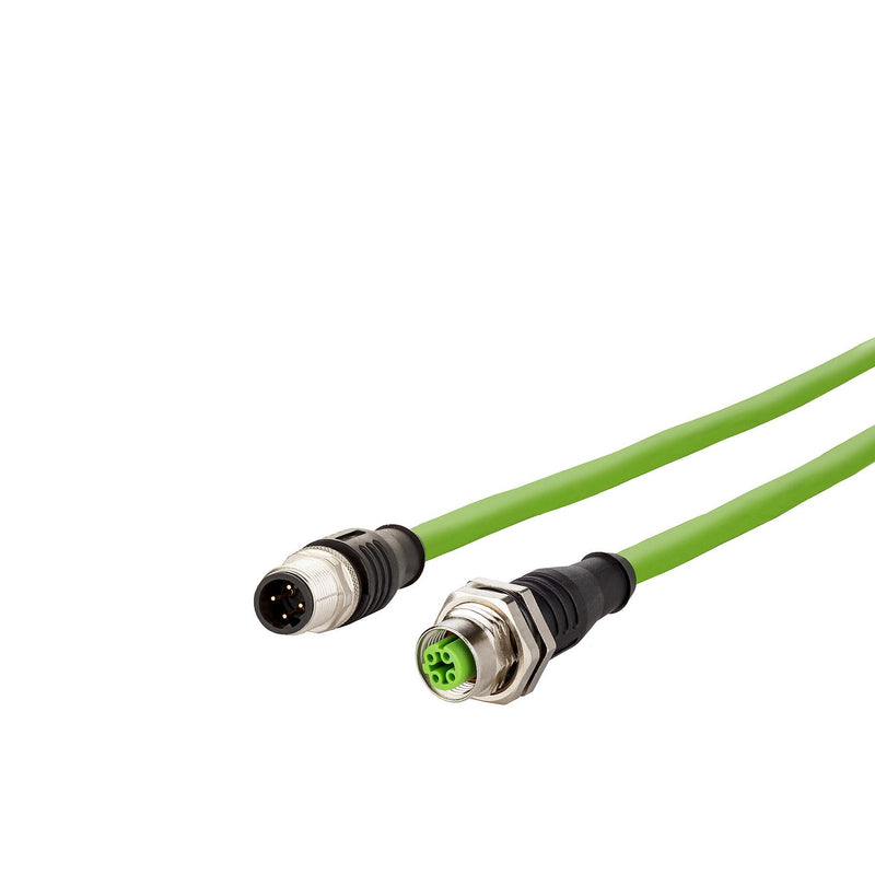 Metz Connect - Patchkabel Kupfer Industrie IndustrialEthernet Leitung 142M4D12050 D-kodiert, 5m, M12