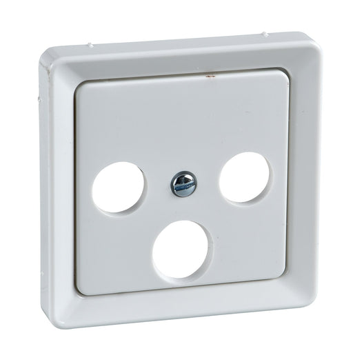 Elso - Einsatz/Abdeckung für Kommunikationstechnik Zentralplatte rw 206034 für SAT-Dose 3-Loch