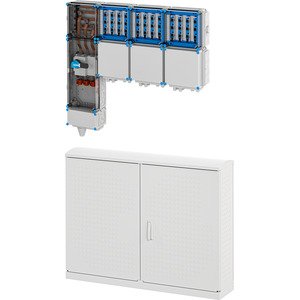 Hensel - Verteilerschrank für Energieversorgung Ladeverteiler Mi EV 22kW 12010 f.12 Ladep. a 22kW