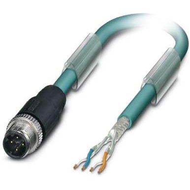 Phoenix Contact - Konfektioniertes Sensor-Aktor-Kabel Bussystem-Kabel SAC-4P-M12MS#1569401