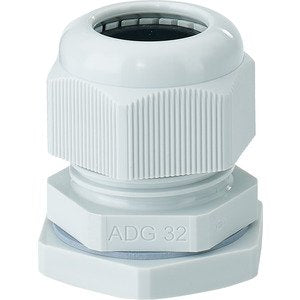 Hensel - Kabelverschraubung Anbau-Kabelstutzen ADG 32 IP 66, M 32 − 20 Stück