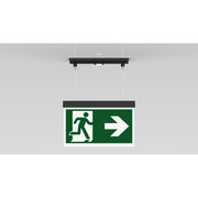 RP-Technik - Sicherheitsleuchte LED-Rettungszeichenleuchte AXCT009ML-AZ ZB + ML, anthrazit