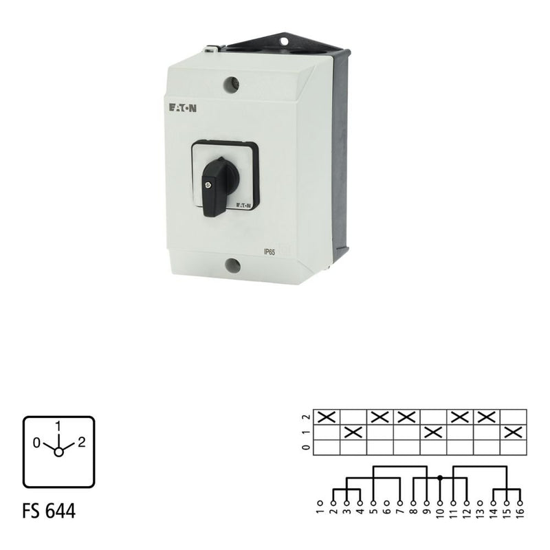 Eaton - Lastschalter Dahlanderschalter T3-4-8440/I2 I(G)