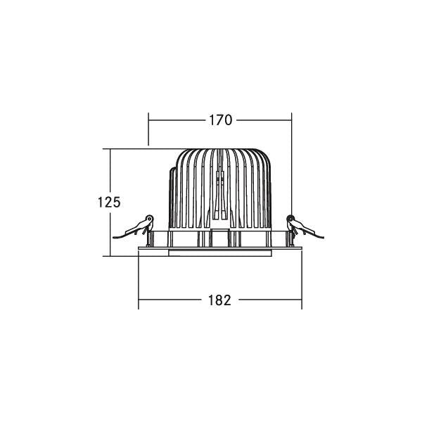 Brumberg Leuchten - Downlight/Strahler/Flutlicht LED-Einbaurichtstrahler 12592184